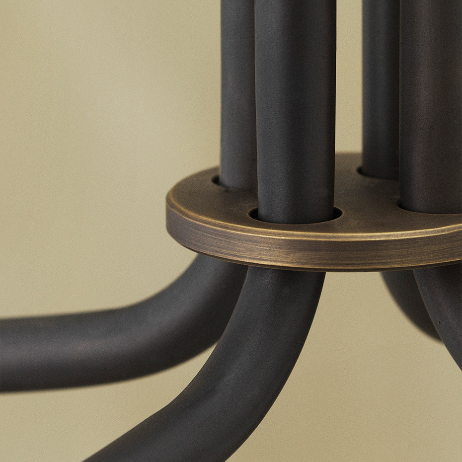 Howard Ljuskrona 6 Arm Bone China