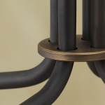 Howard Ljuskrona 6 Arm Gunmetal Howard Ljuskrona 6 Arm Gunmetal