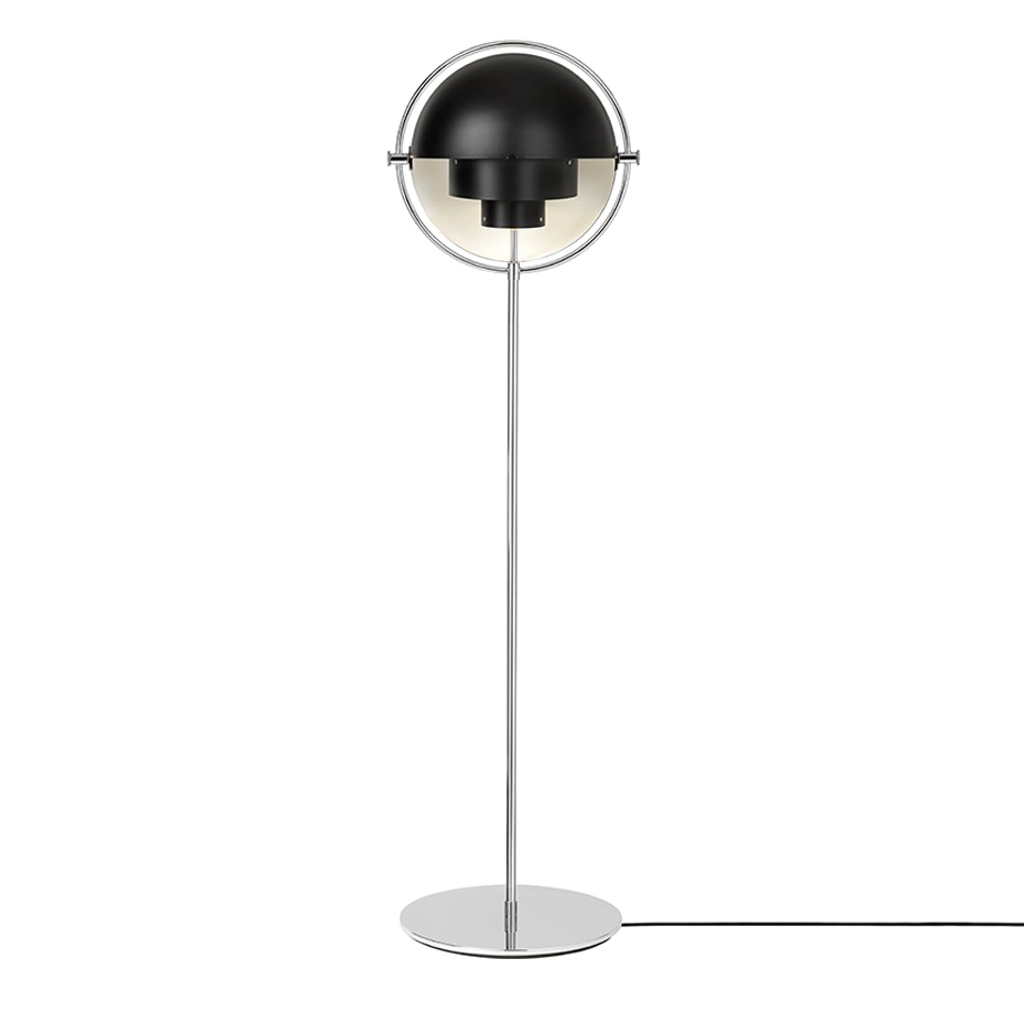 Multi-Lite Golvlampa Black/Chrome