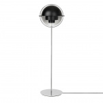 Multi-Lite Golvlampa Black/Chrome Multi-Lite Golvlampa Black/Chrome
