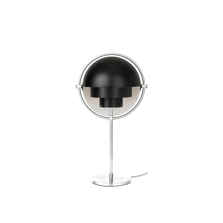 Multi-Lite Bordslampa Black/Chrome