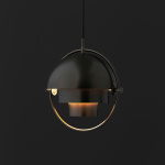 Multi-Lite Pendel Black Brass Multi-Lite Pendel Black Brass