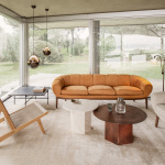 Epic Coffee Table Steel Ø80cm Misty Gray Steel Epic Coffee Table Steel Ø80cm Misty Gray Steel