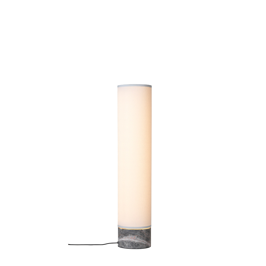 Unbound Golvlampa H80 Grey Marble/White