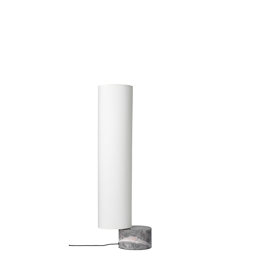 Unbound Golvlampa H80 Grey Marble/White