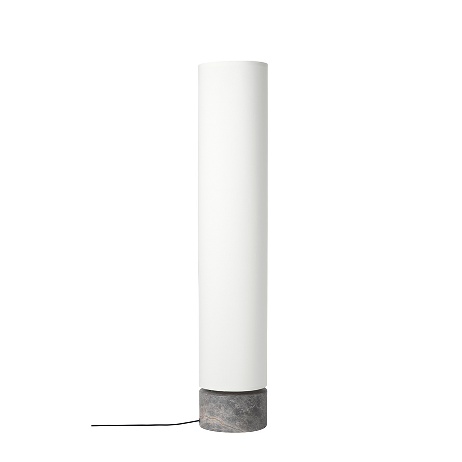 Unbound Golvlampa H120 Grey Marble/White