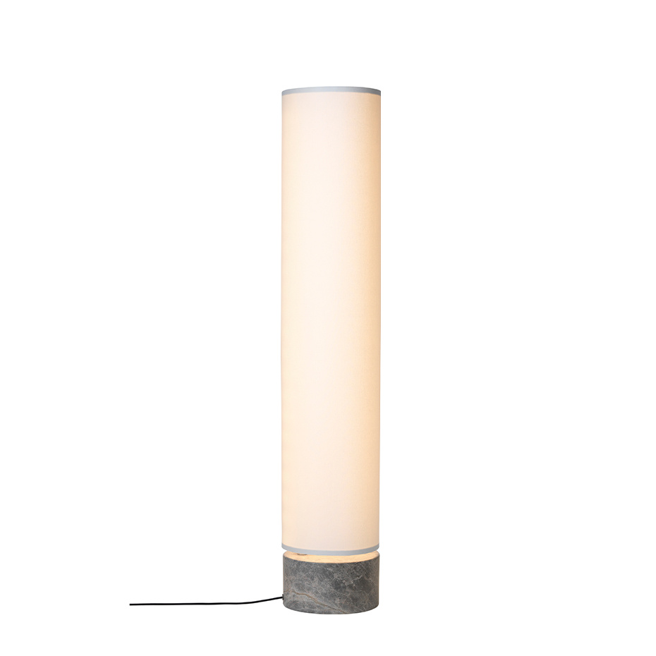 Unbound Golvlampa H120 Grey Marble/White