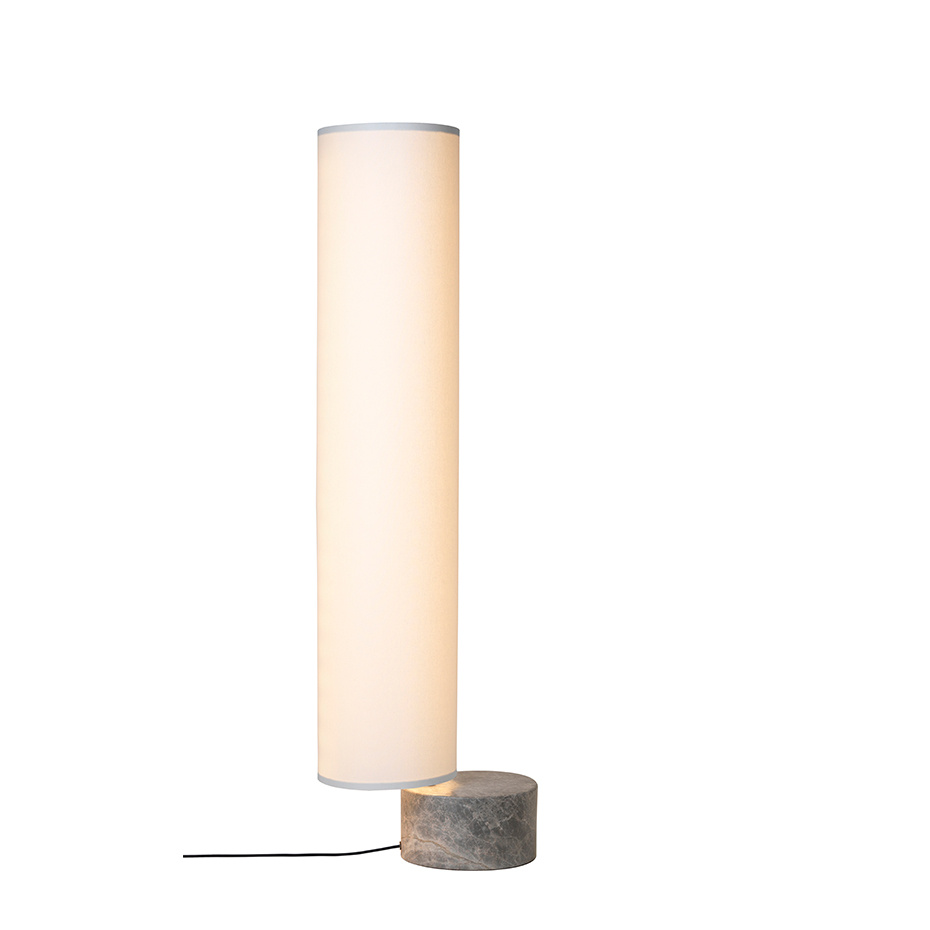 Unbound Golvlampa H120 Grey Marble/White