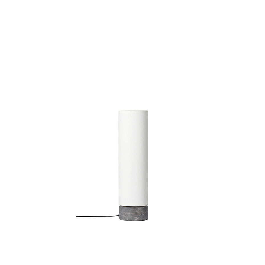 Unbound Bordslampa Grey Marble/White