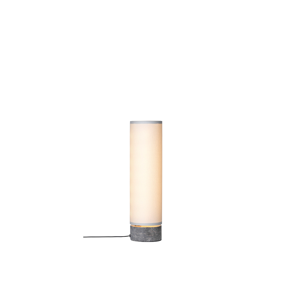 Unbound Bordslampa Grey Marble/White