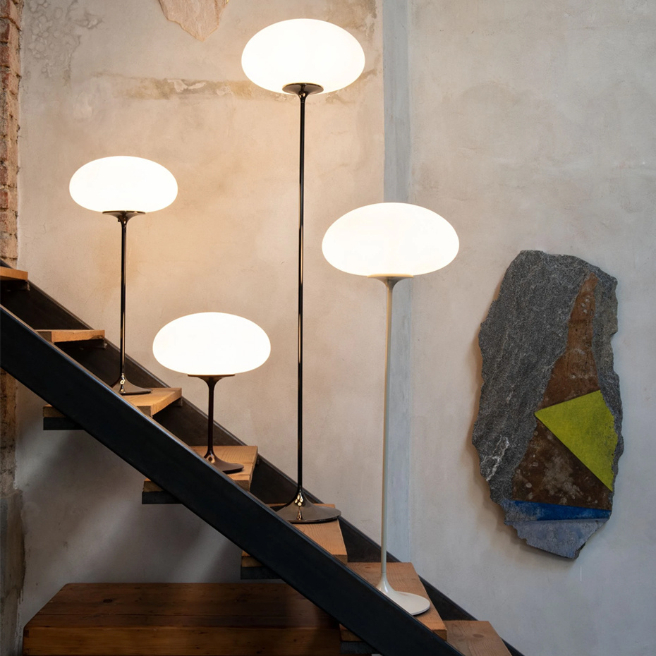 Stemlite Bordslampa H70 Black Red