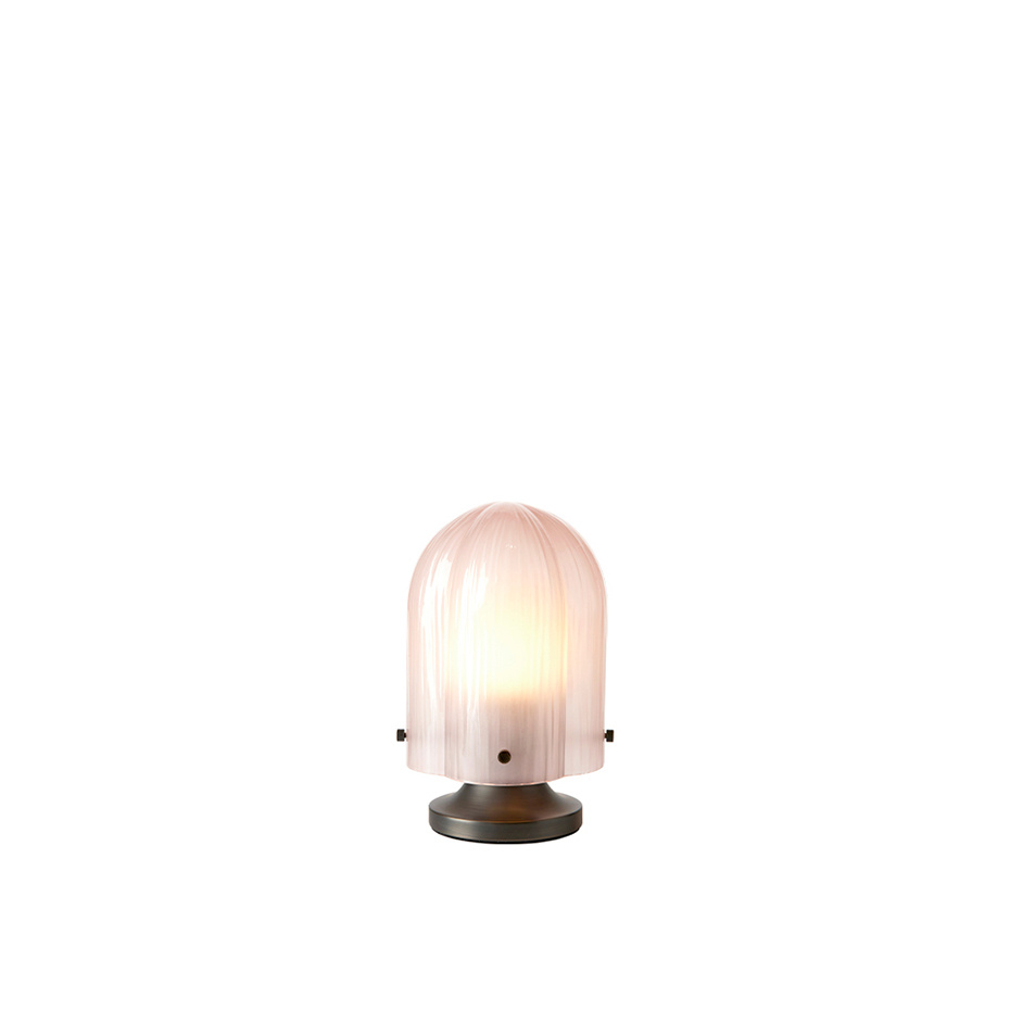 Seine Bordslampa Antique Brass/Coral