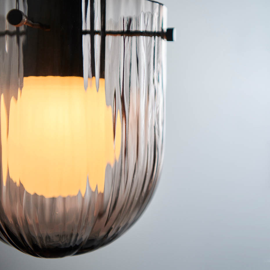 Seine Pendel Antique Brass/Smoke