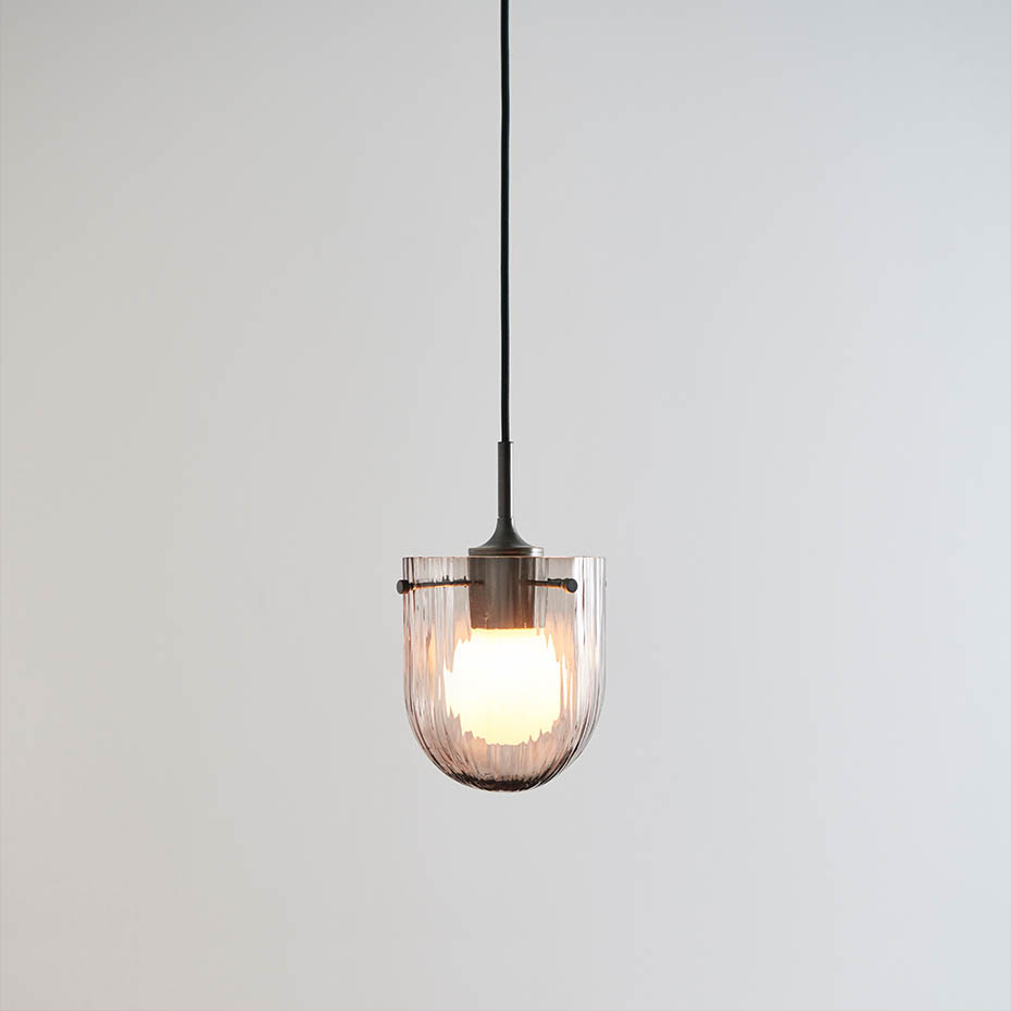 Seine Pendel Antique Brass/Smoke