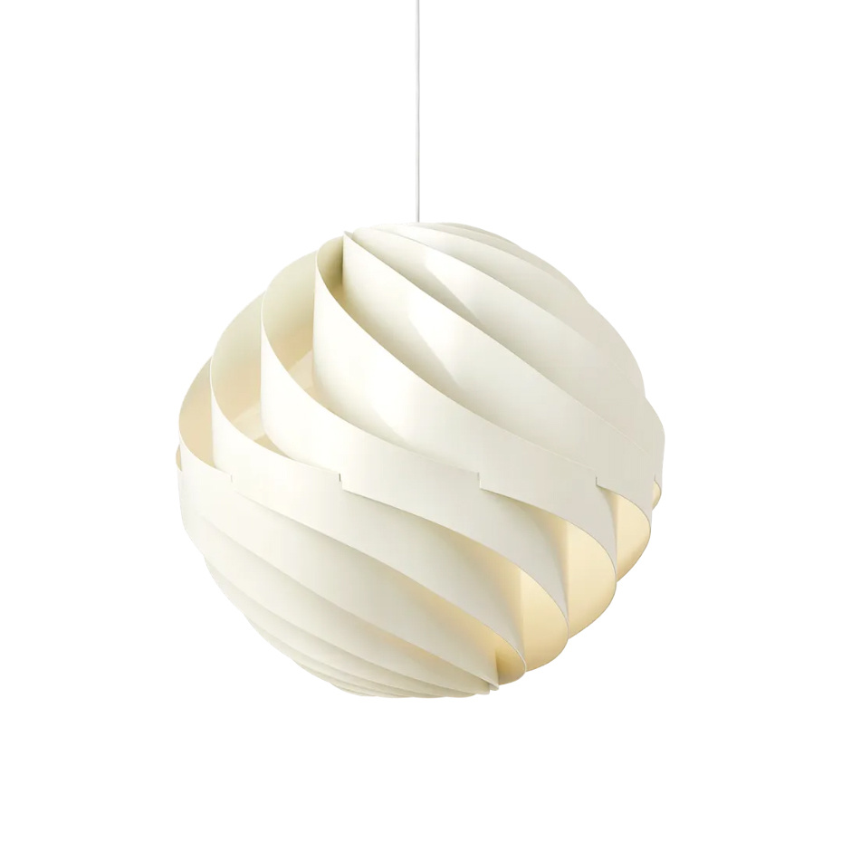 Turbo Pendel Ø62 Alabaster White Glossy