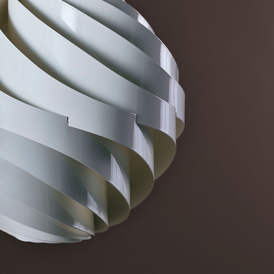 Turbo Pendel Ø36 Alabaster White Glossy