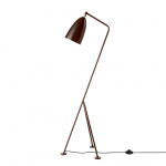 Gräshoppa Golvlampa Walnut Brown Glossy Gräshoppa Golvlampa Walnut Brown Glossy