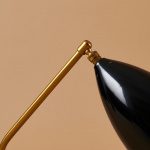 Gräshoppa Bordslampa Black Glossy Gräshoppa Bordslampa Black Glossy