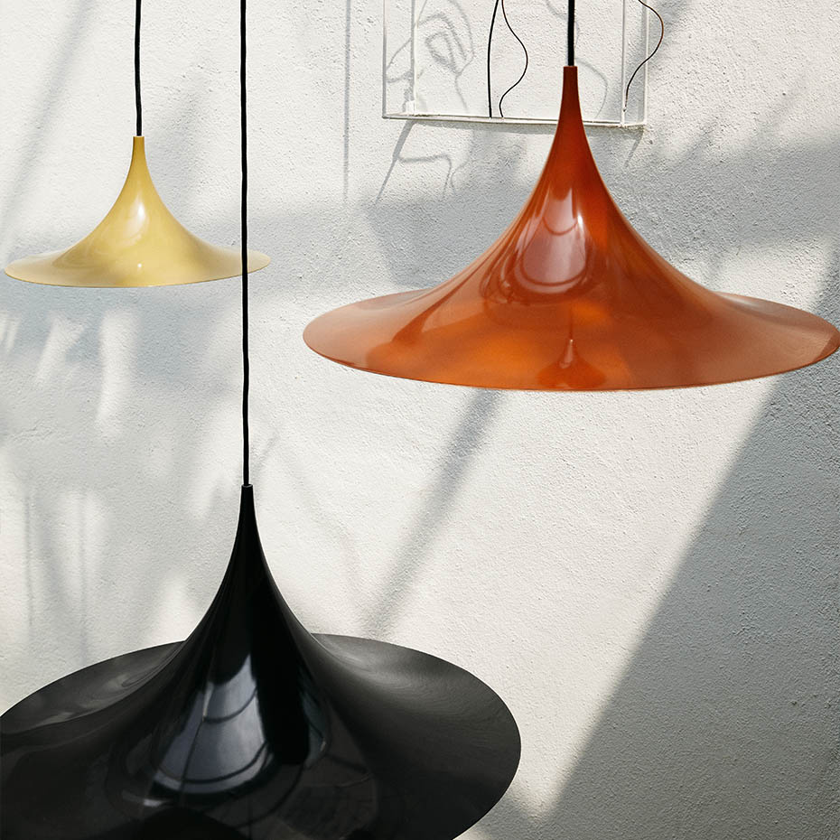 Semi Pendel Ø30 Fennel Seed Glossy