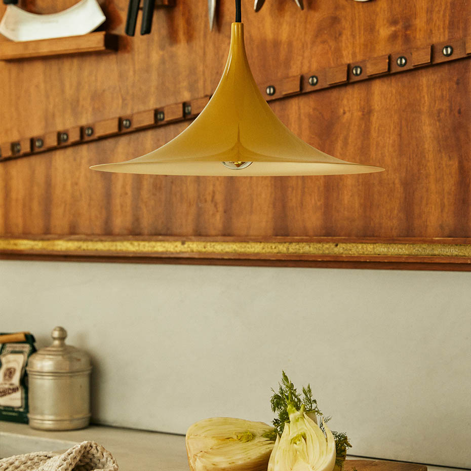 Semi Pendel Ø30 Fennel Seed Glossy