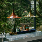 Semi Pendel Ø47 Roasted Pumpkin Glossy Semi Pendel Ø47 Roasted Pumpkin Glossy