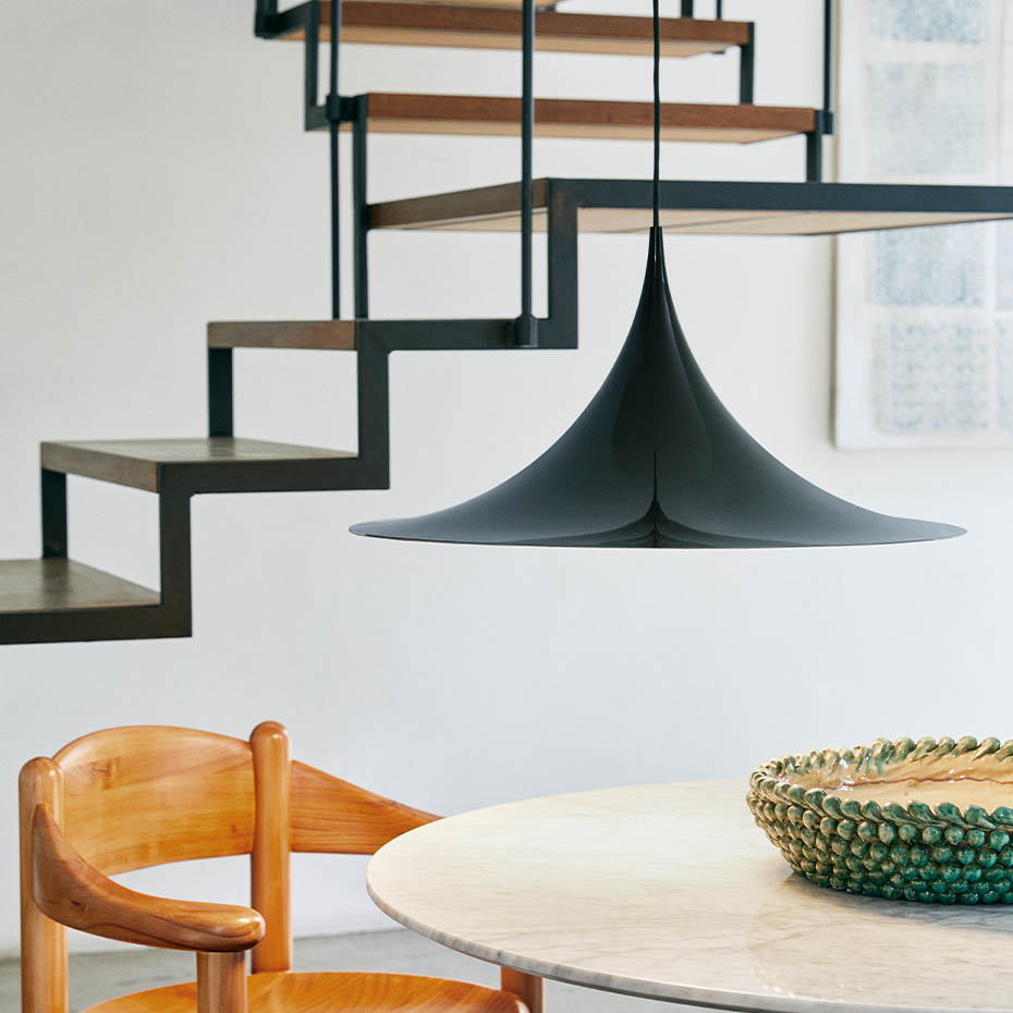 Semi Pendel Ø60 Dark Cocoa Glossy