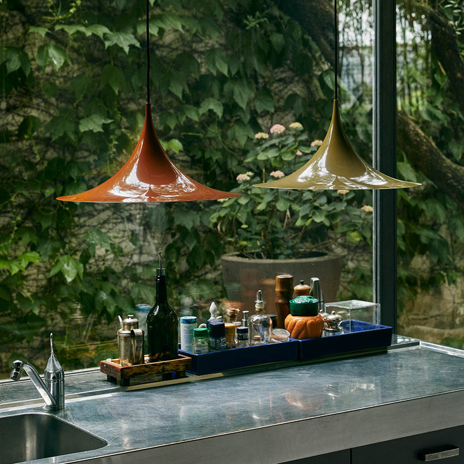 Semi Pendel Ø47 Fennel Seed Glossy