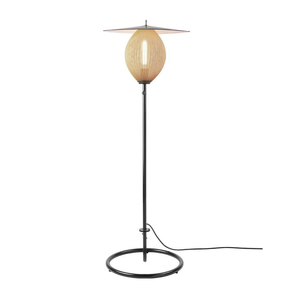 Satellite Outdoor Golvlampa Cream White Semi Matt