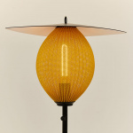 Satellite Outdoor Golvlampa Mustard Gold Semi Matt Satellite Outdoor Golvlampa Mustard Gold Semi Matt