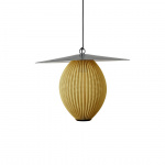 Satellite Outdoor Pendel Large Mustard Gold Semi Matt Satellite Outdoor Pendel Large Mustard Gold Semi Matt