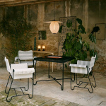 Satellite Outdoor Pendel Large Mustard Gold Semi Matt Satellite Outdoor Pendel Large Mustard Gold Semi Matt