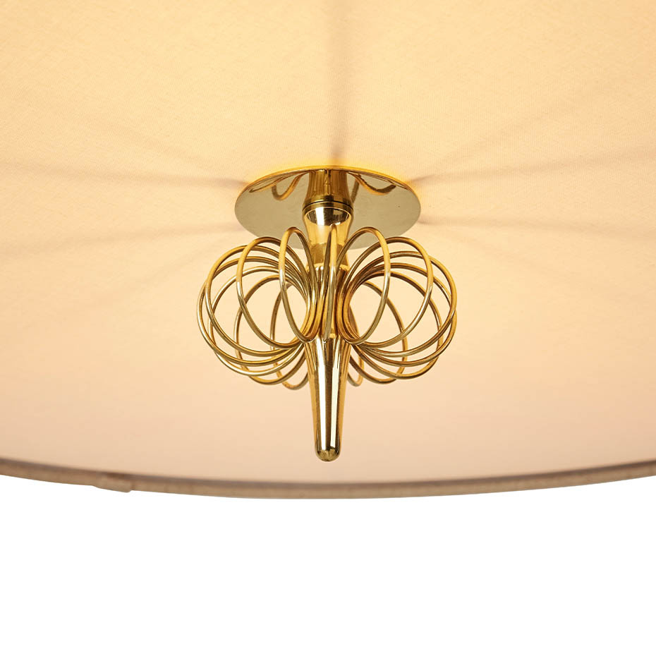 1967 Pendel Polished Brass/Canvas