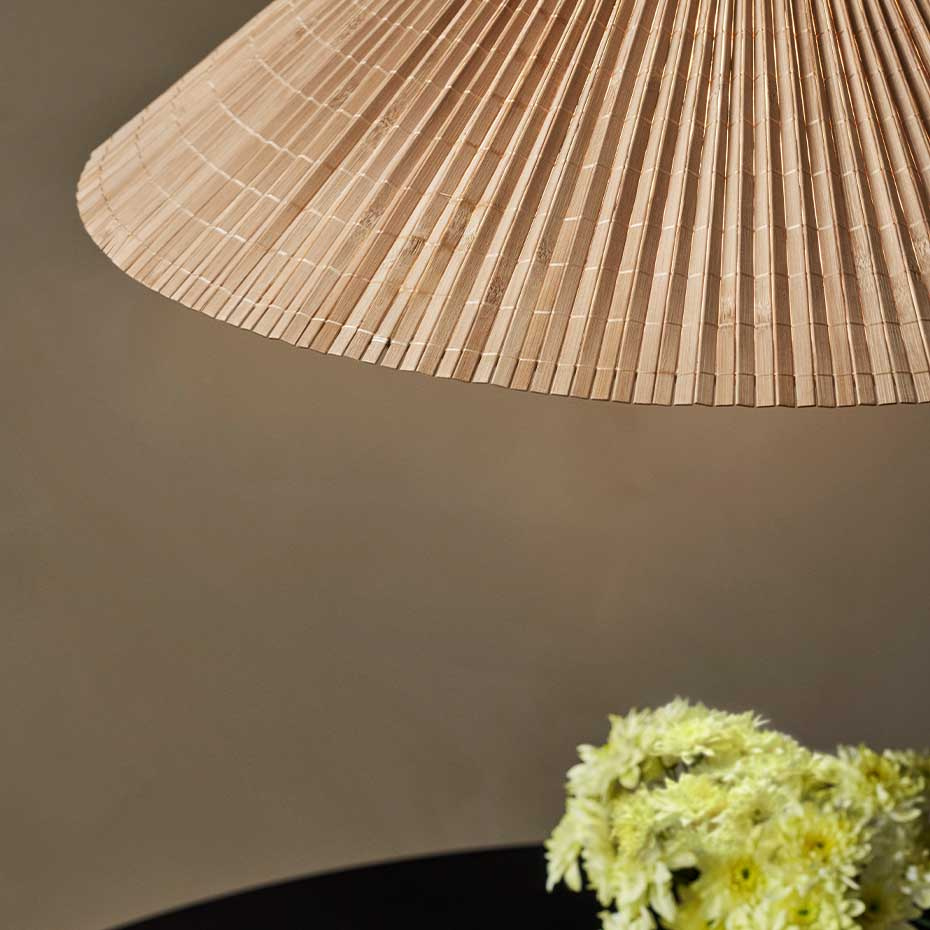 1972 Pendel Polished Brass/Bamboo