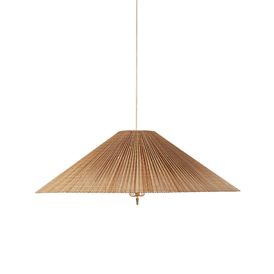 1972 Pendel Large Polished Brass/Bamboo