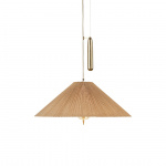 A1972 Pendel Polished Brass/Bamboo A1972 Pendel Polished Brass/Bamboo