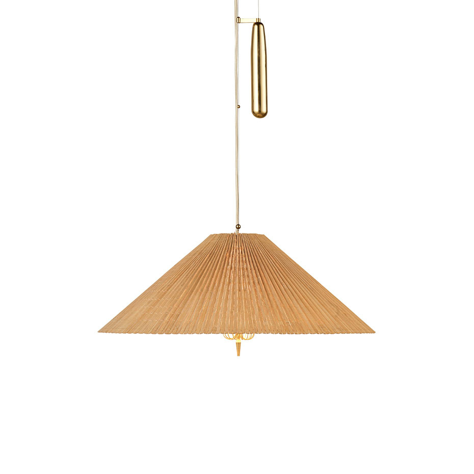 A1972 Pendel Polished Brass/Bamboo