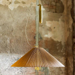 A1972 Pendel Polished Brass/Bamboo A1972 Pendel Polished Brass/Bamboo