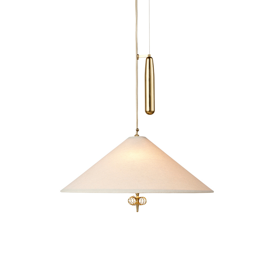 A1967 Pendel Polished Brass/Canvas