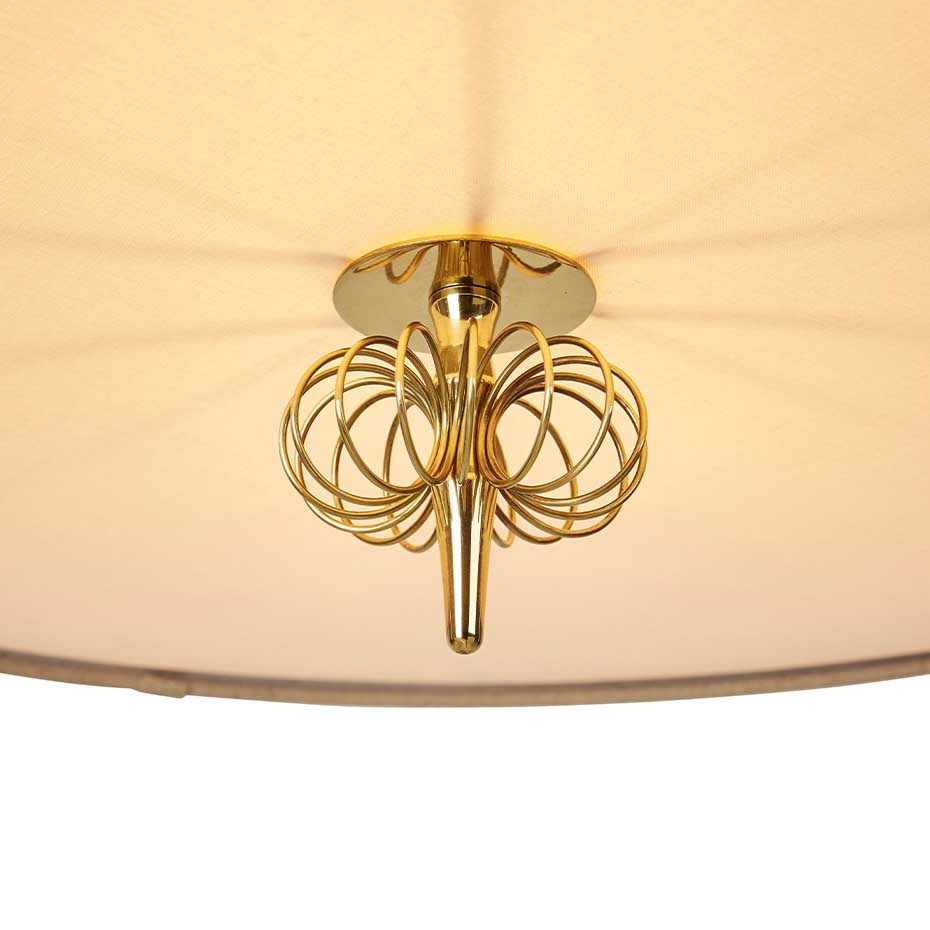 A1967 Pendel Polished Brass/Canvas