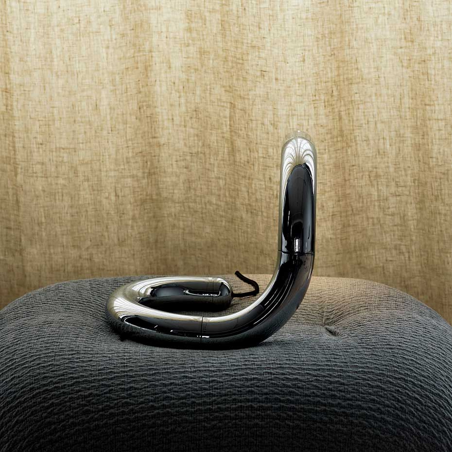 Aspide Bordslampa Polished Chrome