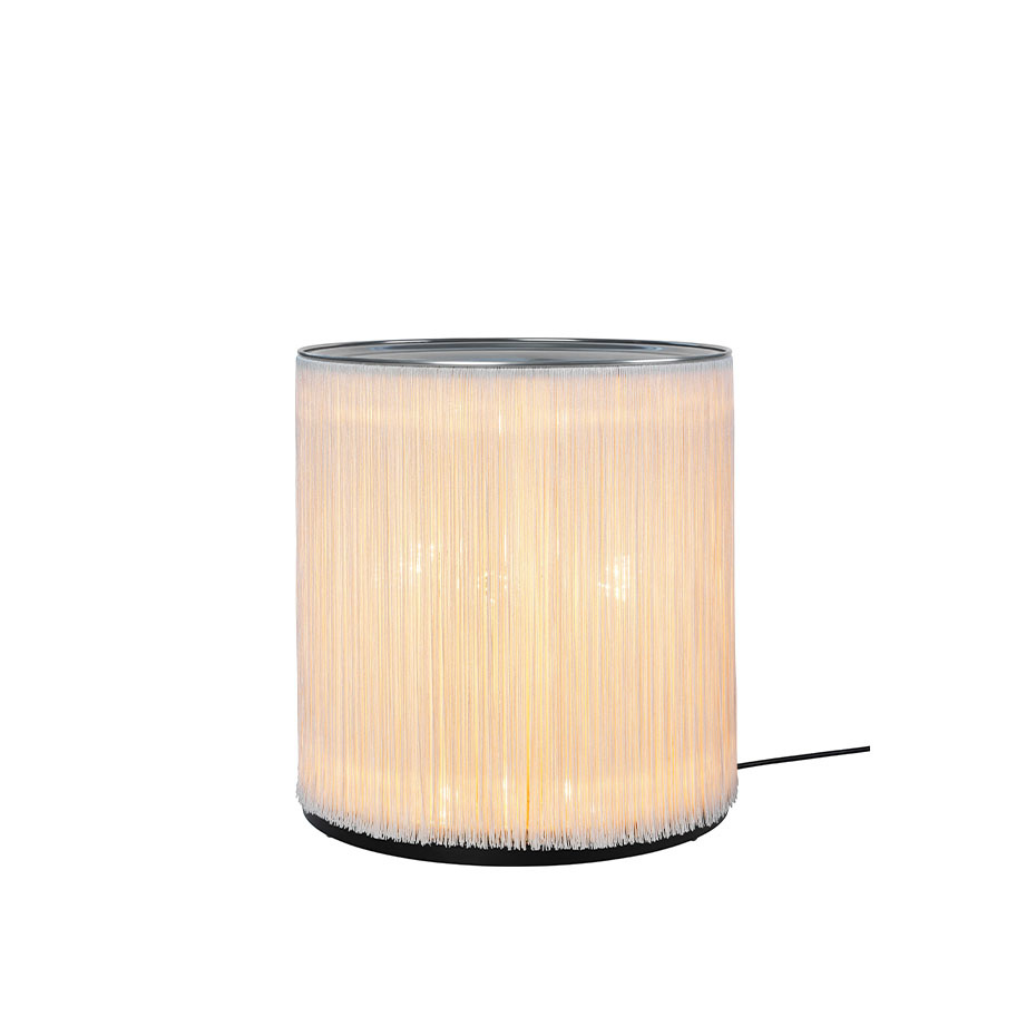 Model 597 Golvlampa Cream Fringe