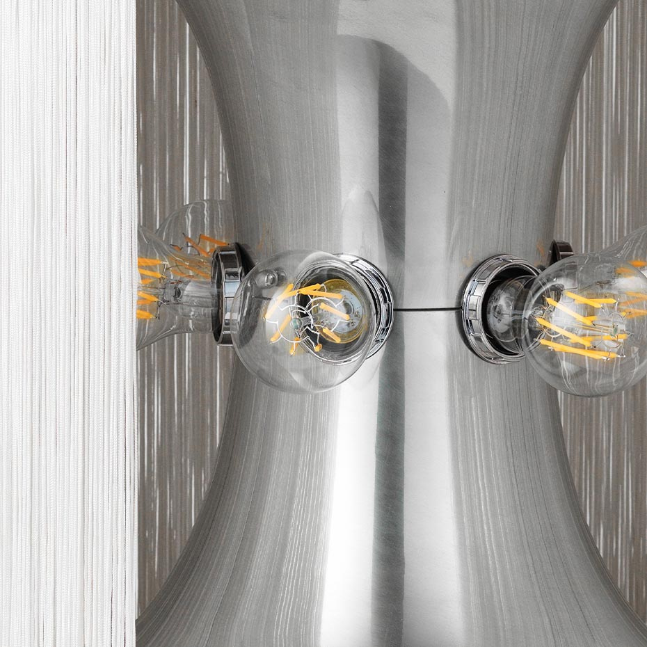 Model 597 Golvlampa Cream Fringe