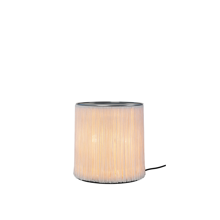 Model 597 Bordslampa Cream Fringe