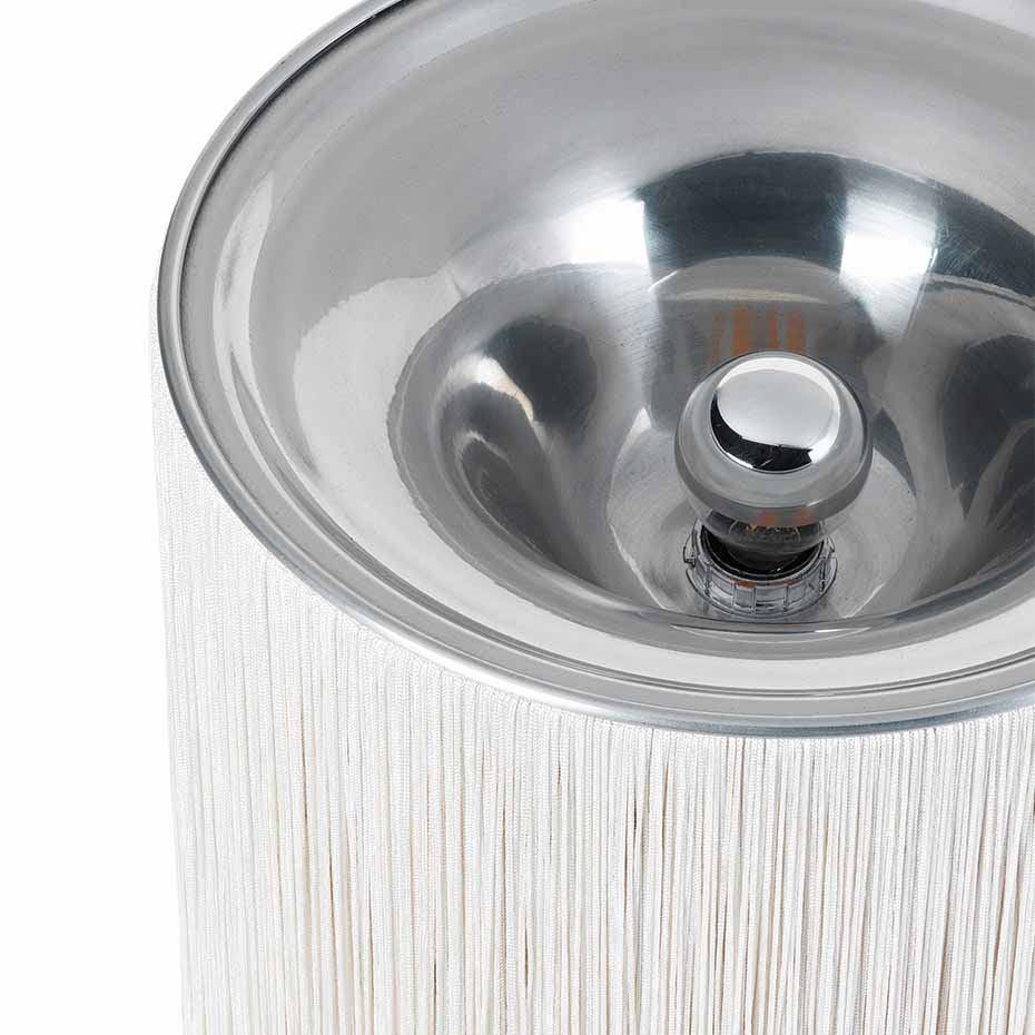 Model 597 Bordslampa Cream Fringe