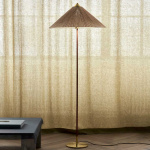 9602 Golvlampa Polished Brass/Bamboo 9602 Golvlampa Polished Brass/Bamboo