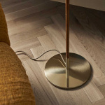 9602 Golvlampa Polished Brass X Pierre Frey Special Edition 9602 Golvlampa Polished Brass X Pierre Frey Special Edition