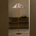 9602 Golvlampa Polished Brass X Pierre Frey Special Edition 9602 Golvlampa Polished Brass X Pierre Frey Special Edition