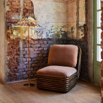 9602 Golvlampa Polished Brass X Pierre Frey Special Edition 9602 Golvlampa Polished Brass X Pierre Frey Special Edition