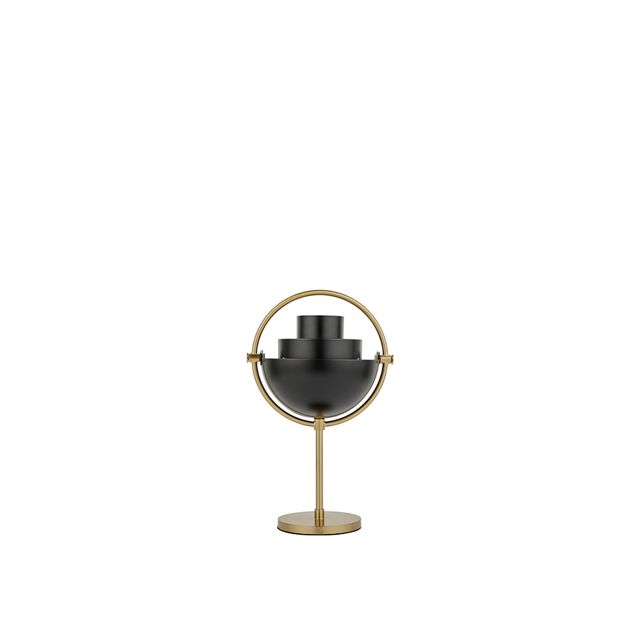 Multi-Lite Portable Bordslampa Black/Brass