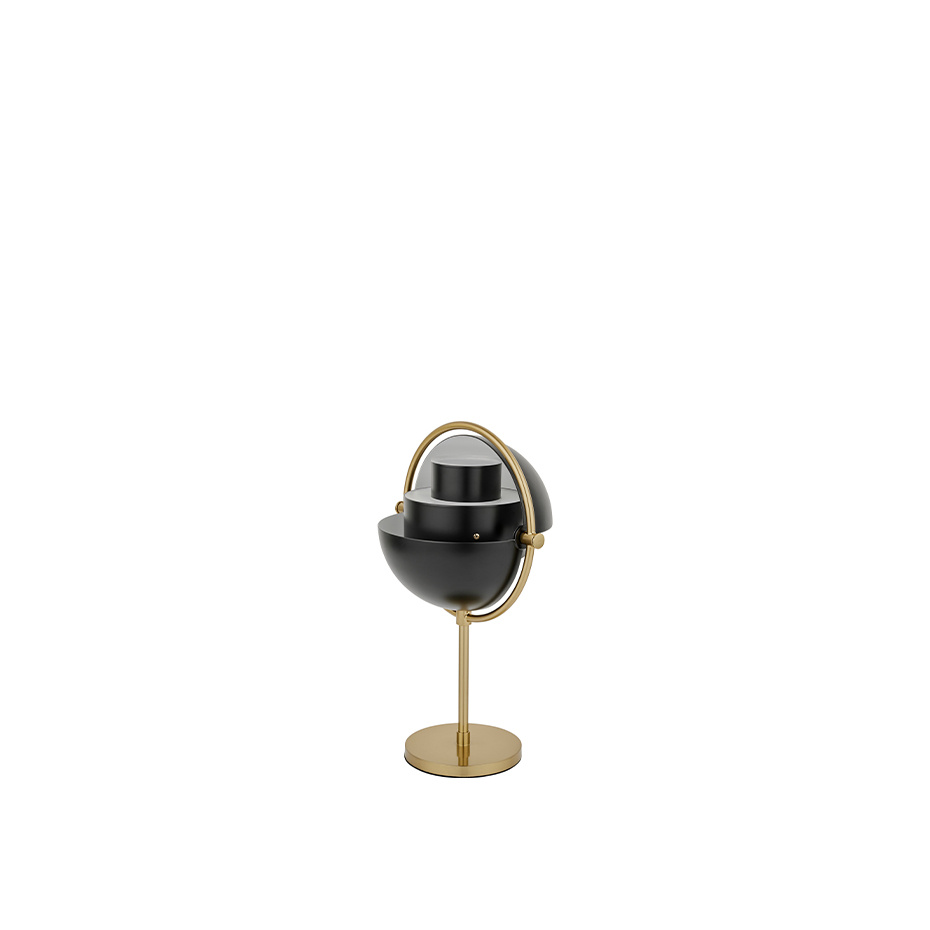 Multi-Lite Portable Bordslampa Black/Brass